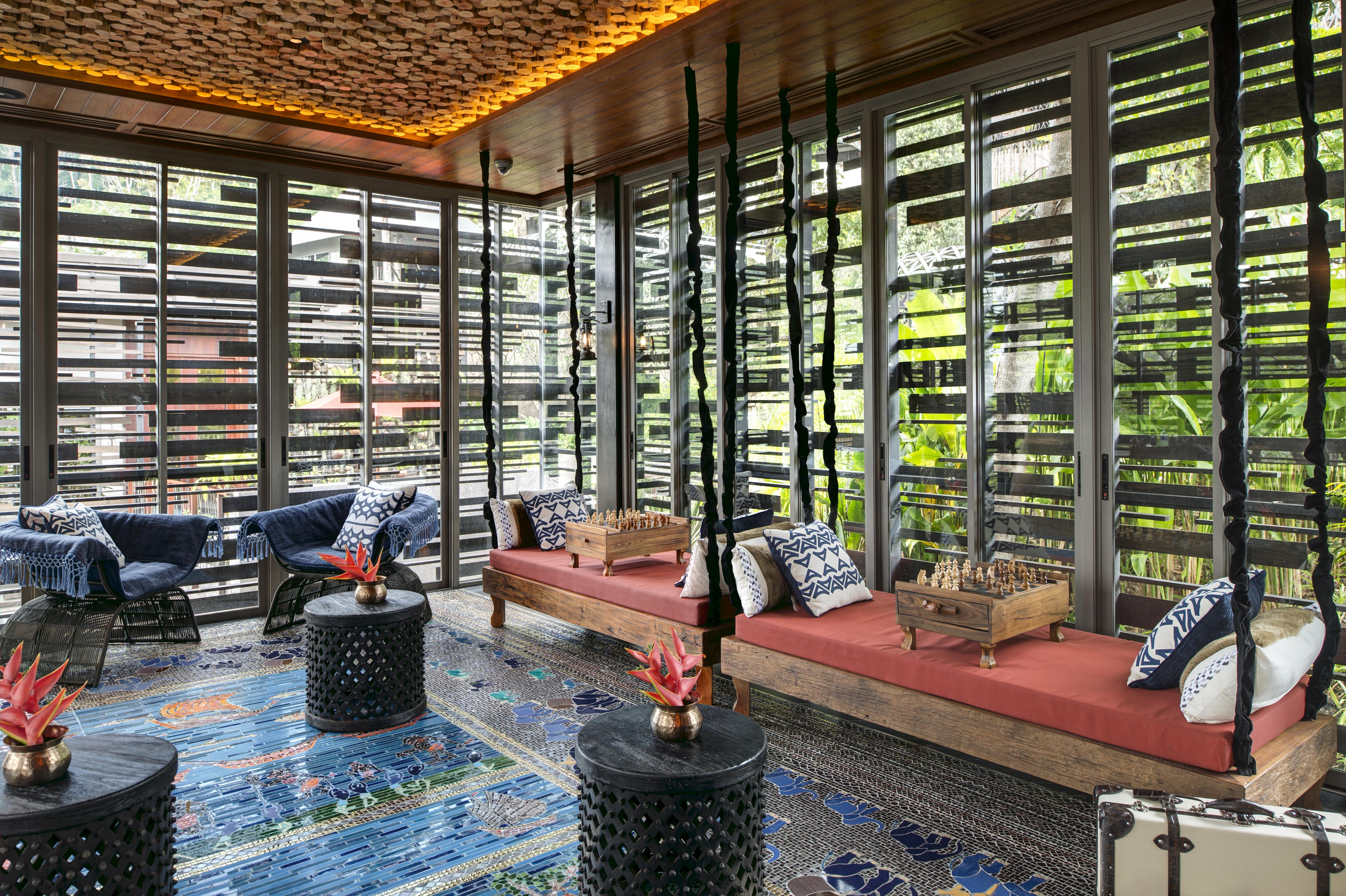 Keemala Hotel Kamala Beach Exterior photo The lobby of the hotel